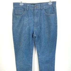 Most OFCL SVIIN Jeans Men's 38x34 Blue With Fade Distressed